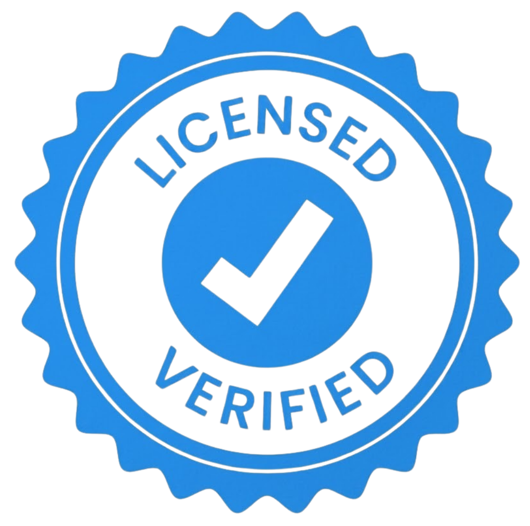Licensed & Verified